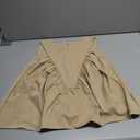 Womens Peplum Babydoll Tank Tops Summer Sleeveless Loose T Shirts Casual Shirred Flowy Tops,  M