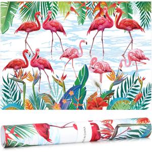 Gersoniel 10 Sheets Drawer Liners for Dresser Scented Drawer Liners Non Adhesive Scented Paper for Fragrant Home Shelf Closet(Violet Scent,Flamingo)