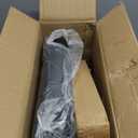 Black Minimalist Swivel Stool with Wheel Perfect for Work SPA Shop Massage Height-Adjustable and Cost-Effective Rolling Stool Chair with Square Seat