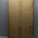 47 Inch Computer Gaming Desk with Power Outlets & LED Lights Reversible Home Office Desk with Adjustable 5 Fabric Storage Drawers for Working Writing Study, White Oak