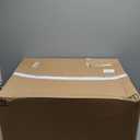 Mind Reader Slim Laundry Hamper with Lid, 60L Clothes Basket, Ventilated Plastic, Black (Single)