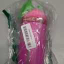 Owala Kids Flip Insulated Stainless-Steel Water Bottle with Straw and Locking Lid, 14-Ounce, Pink/Purple (All the Berries)