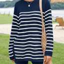 NENONA Women's Spring Summer Sweater Sets 2 Piece Beach Vacation Outfits Long Sleeve Casual Tops & Shorts Loungewear (Beige, XL)