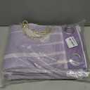 Stars Curtains Double Layer Curtains Blackout Curtains for Bedroom Kids Curtains Cute Curtains Kids Blackout Curtains, Curtains 84 Inches Long 2 Panels Set, Purple Curtains, 52 X 84 Inches