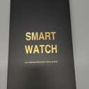 2026 Rotating Bezel Smart Watch for Men with Bluetooth Call, Heart Rate, Blood Pressure, SpO2, Sleep Monitor, Waterproof Round Watch with Encoder Knob, 1.32" AMOLED Display, Compatible Android and iOS (Black)