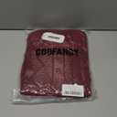 COOFANDY Mens Knit Polo Shirts Long Sleeve Sweater Casual Polo Shirts Lightweight Collared T Shirts, Wine Red, Medium