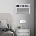 Whirlpool 12,000 BTU 230V Through-the-Wall Air Conditioner and Dehumidifier with Remote Control, Wall AC Unit for Apartment, Living Room and Medium Rooms up to 550 Square Feet in White