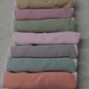 8-Pack Organic Baby Bibs for Boys, Girls - Soft Cotton Drooling and Teething Bibs for Baby Girl & Boy, Extra Absorbent, Easy To Clean & Put On for Toddler, Newborn, Infant 0-24 Months (Muted Pastel)