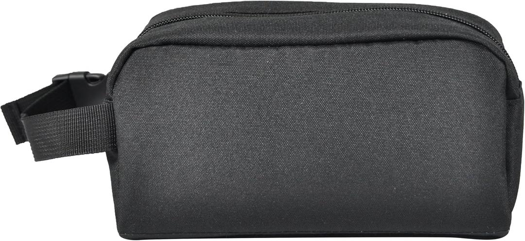 Freezable Snack Box with Built-in Ice Packs,Small Insulated Cooler Bag, Freezer Lunch Bag,Zip Closure & Buckle Handle, Easy-Clean for Travel (Adults & Kids Friendly) (Black)