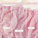 2 Pack Pink Cheesecloth Table Runner, 10Ft Boho Gauze Cheese Cloth Table Runners for Wedding, Party, Dinner, Baby Shower, 120 Inches Long Table Runner for Valentine's Day, Easter, Mother's Day Decor