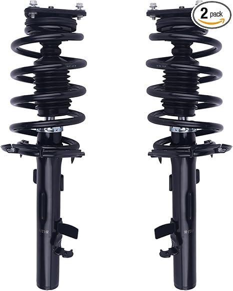 Autoround 172751 172750 Front Complete Shock Absorber Compatible with Ford Escape 2014 2015 2016 2017 2018 2019, Left & Right Struts with Coil Spring Assembly