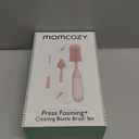 Momcozy Bottle Brush Kit, Innovative Push-Press Design for Better Cleaning - Baby Bottle Cleaner Brush for Baby Bottle, Breast Pumps, Nipples, and More - Can Generate Foam for Better Cleaning, Pink (Press Bubble Style)