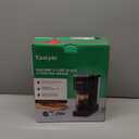 Single Serve Coffee Maker, Iced and Hot Coffee Machine for K Cup & Grounds, Compact Design, 40oz Removable Water Reservoir, 6 to 24 Oz Brew Sizes, Fits 7.3" Travel Mug, Black