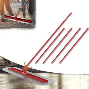 Concrete Bull Float Tool Kit, 47'' x 8'' Concrete Float, Round End Stainless Steel Trowel Board Kit Tool, Cement Trowel Tools Float Bracket, Handle Concrete Tools Finishing with Handles Concrete Bull Float Tool Kit, 47'' x 8'' Concrete Float, Round End Stainless Steel Trowel Board Kit Tool, Cement Trowel Tools Float Bracket, Handle Concrete Tools Finishing with Handles