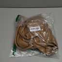 Large Vegan Leather Weekender Bag - Women's Shopper Handbag (Khaki)