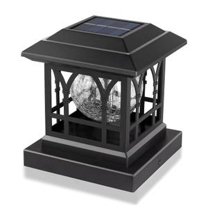 AEFRELEOHT Solar Post Cap Lights, Warm White & RGB Automatic Cycling, Cracked Glass Bulb, 20 Lumens lP65 Waterproof Fit 3.6x3.6 4x4 4.5x4.5 5x5 Wood Fence Post Solar Powered Lights Black (12 Pack) AEFRELEOHT Solar Post Cap Lights, Warm White & RGB Automatic Cycling, Cracked Glass Bulb, 20 Lumens lP65 Waterproof Fit 3.6x3.6 4x4 4.5x4.5 5x5 Wood Fence Post Solar Powered Lights Black (12 Pack)