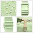 2 x Gitus Gifts for 8 9 10 11 12 Year Old Girls Belt Bag Fanny Pack Crossbody Bags with Initial Letter Patch Cute Stuff Birthday Gifts for Teen Girls Women Personalized Trend Stuff (Light Green-E)