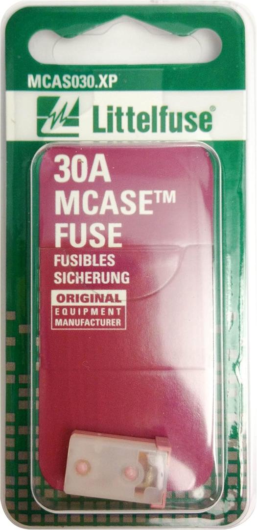 Littelfuse (MCAS030.XP) MCASE Pink 32V 30 Amp Fuse