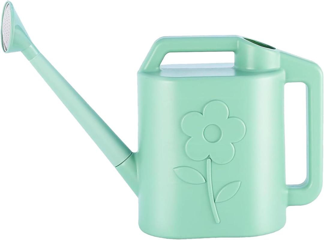 Gardening Watering Can | House Plant Waterer | Portable Long-Spout Watering Can for Porch, Deck, Backyard, Indoors and Outdoors
