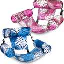 SLOOSH Inflatable Pool Floats Adult,2 Packs Floating Lounge Chairs,Blow up Pool Noodles for Adult Heavy Duty,Floating Chair for Party Summer Water Beach Lake Fun