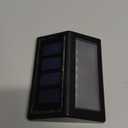 ROWSEN Solar Lights Outdoor Waterproof IP65, Deck Step Lights with Auto On/Off, Solar Powered Lights for Pathway, Garden, Stairs, Patio (Warm White, 8Pack)