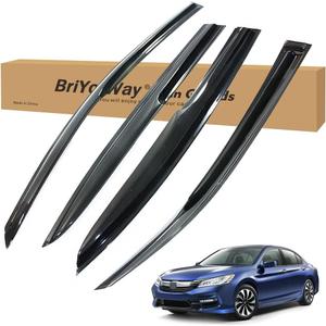 Vent Shades Rain Guards for Honda Accord 2013 2014 2015 2016 2017 Accessories, for Honda Accord Window Deflectors Window Visors