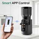 Canoly 4-in-1 Smart Cold Press Juicer C50, Juice,Smoothie,Sorbet & Nut Milk
7.1" XL Feed Chute, 100oz Juicer Machine, Touchscreen & Bluetooth App Control, AC Brushless Motor (Meteor Gray)