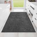 Bathroom Rugs 72"x48", Ultra-Soft Bath Rugs Quick Dry, Non Slip Absorbent Chenille Bath Mats for Bathroom Floor, Tub, Shower, Toilet, Machine Washable, Grey