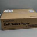 Amazon Basics 2-Ply Soft Toilet Paper, 30 Rolls (5 Packs of 6), 350 Sheets per Roll, Septic Safe, Equivalent to 185 Regular Rolls