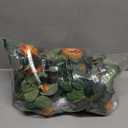 MISSPIN 2pcs Artificial Flowers Garland Spring Eucalyptus Garland Vintage Fake Flower Peony Rose Vine Greenery Decorative Wall Hanging Plant for Wedding Arch Door Arrangement Party Decor