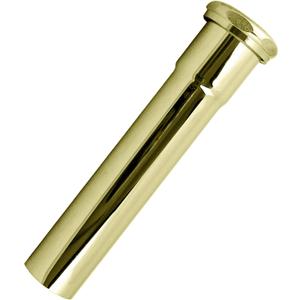 Westbrass A422-01 1-1/2" x 8" Slip Joint Extension Tube, PVD Polished Brass