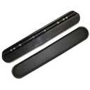 Wheelchair Armpad, Full Length, Black Base, Black Upholstered, 14" L x 2" W, TAG543001 (14")