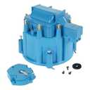 HEI Distributor Cap and Rotor Replacement For K549 SBC 283 305 307 327 350 400 BBC 454 396 427 Blue Male Large Distributor Cap Rotor Kit