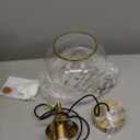 Pendant Lights Kitchen Island: Brushed Gold Light Fixture Farmhouse with Clear Glass - 10 Inch Mid Century Globe Kitchen Lighting Fixtures Ceiling for Dining Room