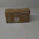 Ceramic White Christmas Village Houses, 3Pcs Light Up Small Porcelain Village House with 6Pcs Christmas Trees, LED Lighted Tabletop House Figurines for Home Decor, Winter Holiday DIY, Gift (Set of 3)