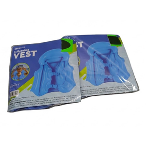 Orbit Inflatable Vest Ages 3-5 Blue 2 set