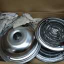 GE Drip Pans and Stove Burner Element Unit Set, Perfectly Fit WB30M1 & WB30M2 -Replacement for GE Hotpoint Stove Top