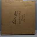 FOREHOGAR Metal Garden Fence 28in (H) x 11.7ft (L), 5 Panels + 6 Stakes Rustproof Border Fence Animal Barrier for Dog, No Dig Garden Fencing for Yard Flower Bed Patio Outdoor, CTW2828 Black