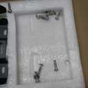 Rotating Integrated Cargo Bed-Mounted Retractable Ratchet Straps Compatible with Ford F150 F250 F350 F450 Accessories 20152026 Tie Down Straps with Swivel Ratchet Boxlink Anchors (Dark Black)