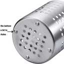 KSENDALO Small Stainless Steel Utensil Holder, SUS304 Silverware Utensil Drying Rack, Utility Sturdy Home Kitchen Daily Use Utensil Drainer for Countertop, Silver (5.32inch Tall)