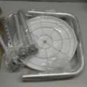 Onepeak Swivel Shower Stool, 360 Degree Rotating Shower Seat, 8 Adjustable Heights, 300 lbs Weight Capacity, Non-Slip & Tool-Free Assembly for Elderly, Disabled