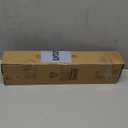 Black Curtain Rods for Windows 28 to 48 Inch, 1'' Adjustable Heavy Duty Curtain RodVintage Decorative Drapery Rods with Pumpkin Finials for Bedroom Living Room