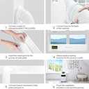 Portable Air conditioner Window Kit, Adjustable Vertical/Horizontal Sliding Window Kit Plate for Unit, AC Window Vent Seal Suitable for 5.9 AC Exhaust Hose