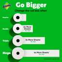 Bounty Select-A-Size Paper Towels, White, 8 Triple Rolls = 24 Regular Roll
