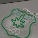 Highway 420 Neon Sign, Neon Lights Hanging Wall Art Decoration for Restaurant Store Shop Cafe Bar Pub Market Men Cave Party Home Decor, USB Powered Ultra Bright Dimmable,12.6 * 12.6inch