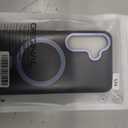 Compatible with Samsung Galaxy S24 Case with Magnetic Ring Stand, Military Drop Protection, Anti-Scratch/Anti-Fingerprint Translucent Matte Case for Samsung Galaxy S24 (Dark Blue)