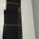 Food Warmers for Parties Buffet, 47"x12" Assemblable Stackable Electric Warming Tray with 8-Level Temperature Adjustment and 8-Hour Timer, Upgraded Desktop-Protecting Food Warming Mat (Black&Gold)