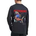 Riverruns UPF 50+ Long Sleeve Fishing Shirt for Men, Light Weight Breathable Sun Protection Fishing Shirt (Black Sailfish, XL) (XL)