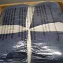 UGG Remina Comforter Set 5 Piece Bed in a Bag with Throw Blanket, Decorative Pillow, Shams, and Reversible Comforter Hypoallergenic Washable Luxury Warm Fluffy Bedding Set, Full/Queen, Navy Blue