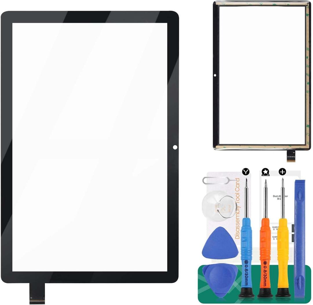 for ONN 100092980 Screen Replacement 10.1" for ONN 100092980 Touch Screen Replacement for ONN 100092980 Digitizer Repair Parts Black (Without LCD Display)